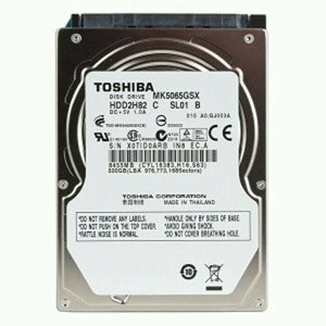 hardisk notebook Toshiba 500Gb sata resmi 2,5&quot;