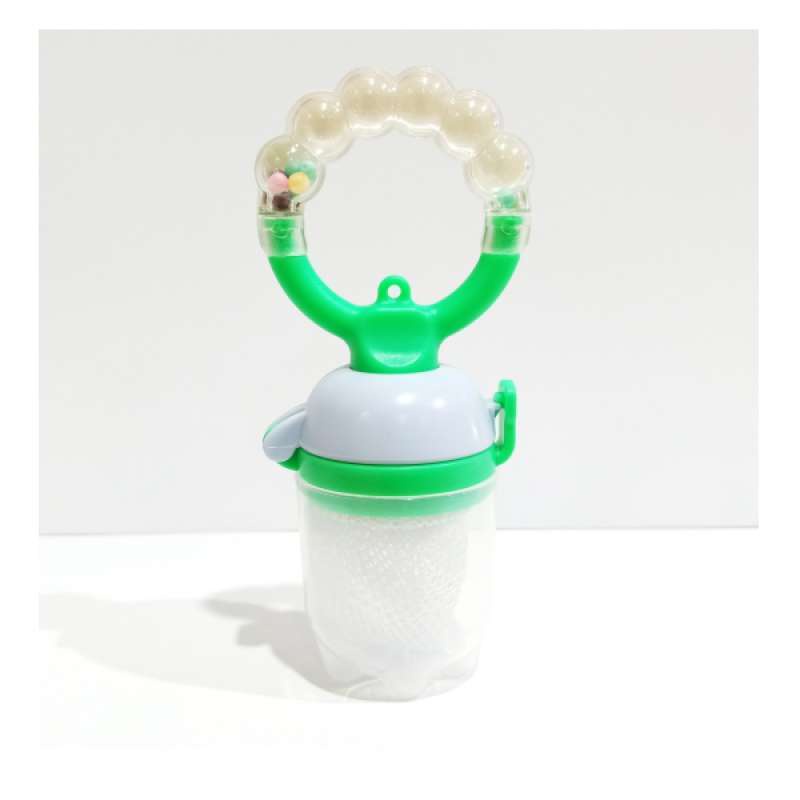 Claire's Baby Food Feeder with Rattle / Alat Latihan Makan Bayi Mandiri / Peralatan Makan Bayi (Tersedia varian warna)