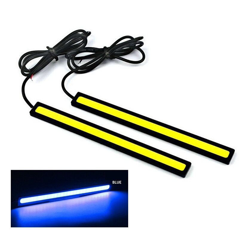 [1 Pasang] Lampu DRL LED Plasma COB import 17 CM UNIVERSAL MURAH TERANG Kolong Bumper Senja Lampu Alis