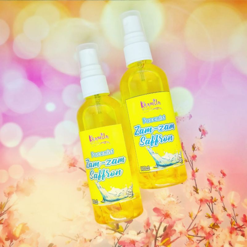 Facemist saffron / face mist saffron 100 ml air zamzam original / air