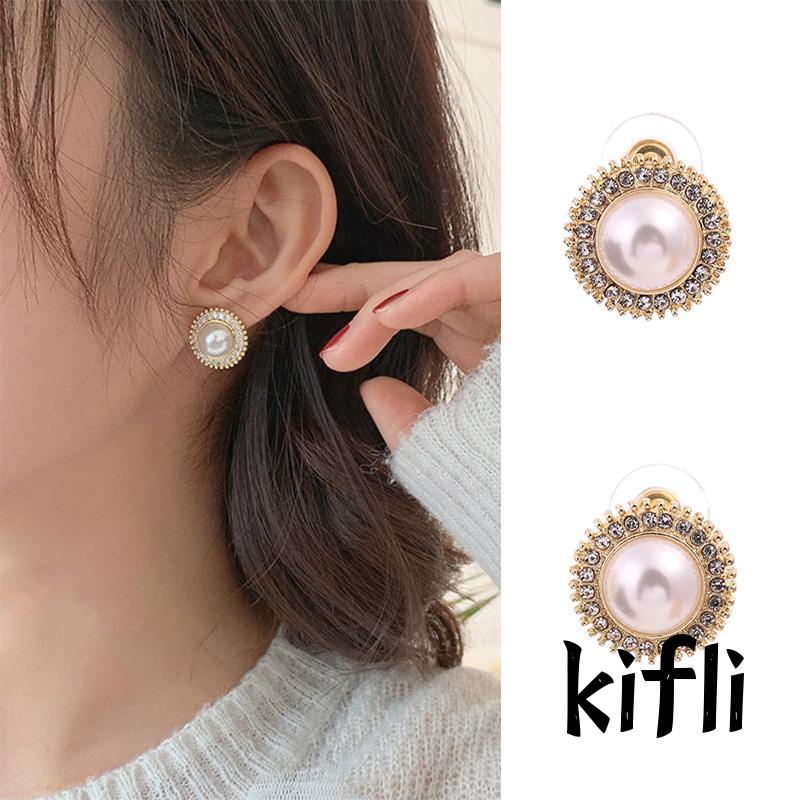 Anting Mutiara,Berlian Imitasi,Gaya Simple,Untuk Perhiasan