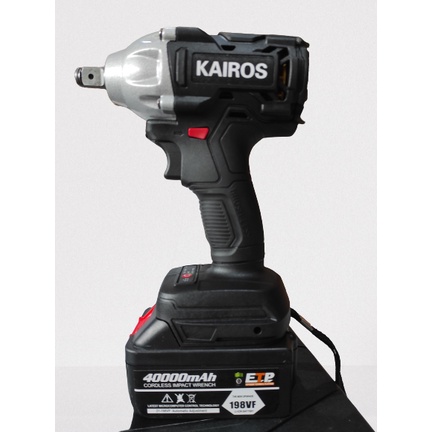 MESIN Cordless impact Wrench KAIROS 21V brushless Obeng Kunci Pas Electrik Tanpa Kabel 21 Volt 40.000 MAH