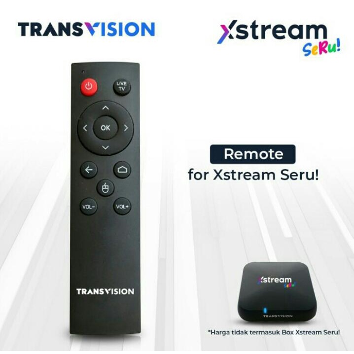 Remot Remote Xstream Transvision - Xstream SERU 8GB 16GB