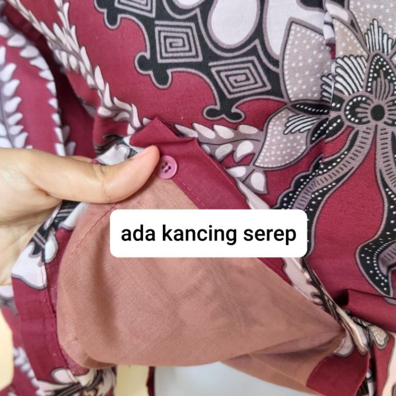 Batik Pria Lengan Panjang Lapis Furing/Puring Premium