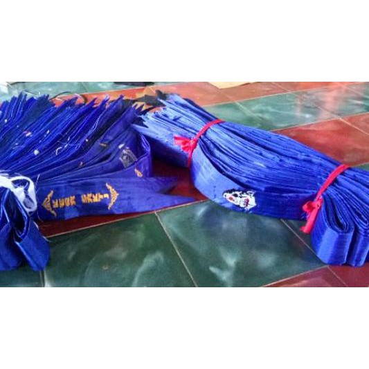 COD Sabuk duplikat warga biru ikspi kerasakti bordir ( ukuran lebar 10cm x panjang 3meter  ) bisa CO