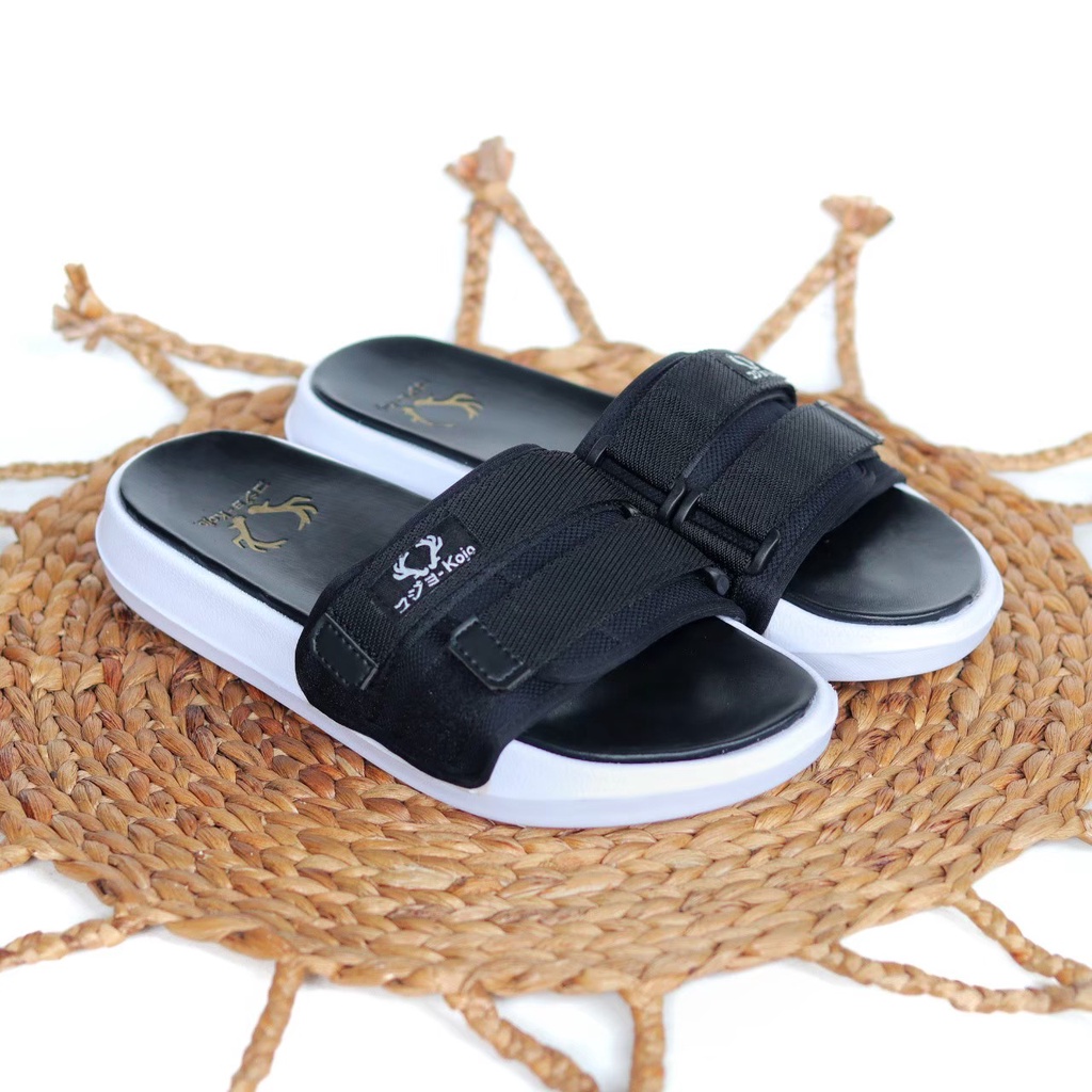 Sendal Slide Pria Sandal Slide Flip Flop Selop Pria Wanita Kasual Simple Santai