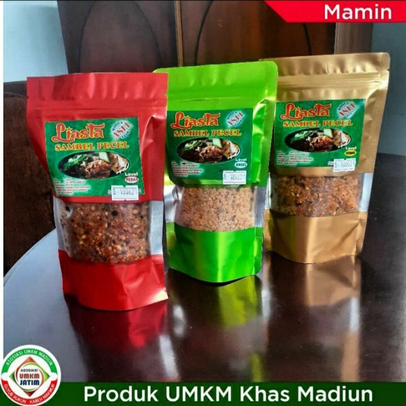 

Sambel Pecel Madiun Liasta berat 200 gr