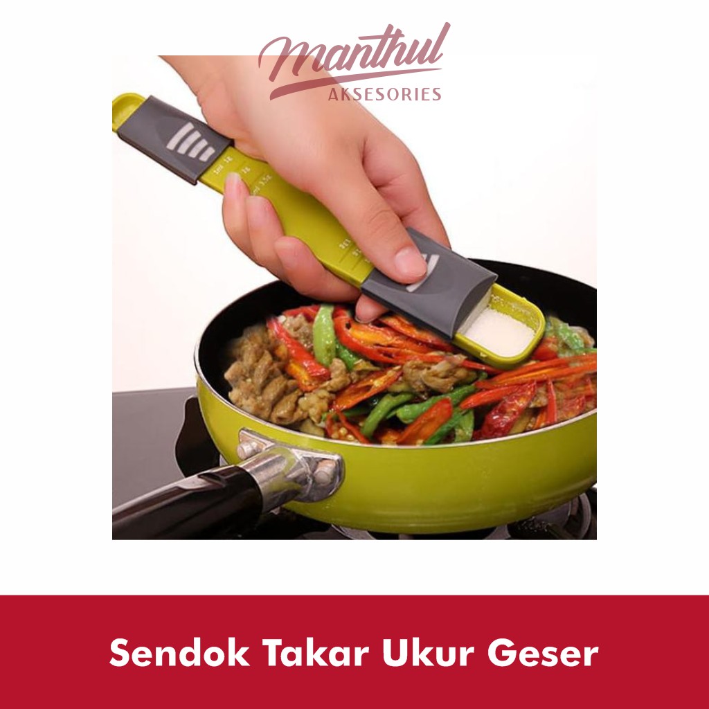 Sendok Takar Ukur Geser