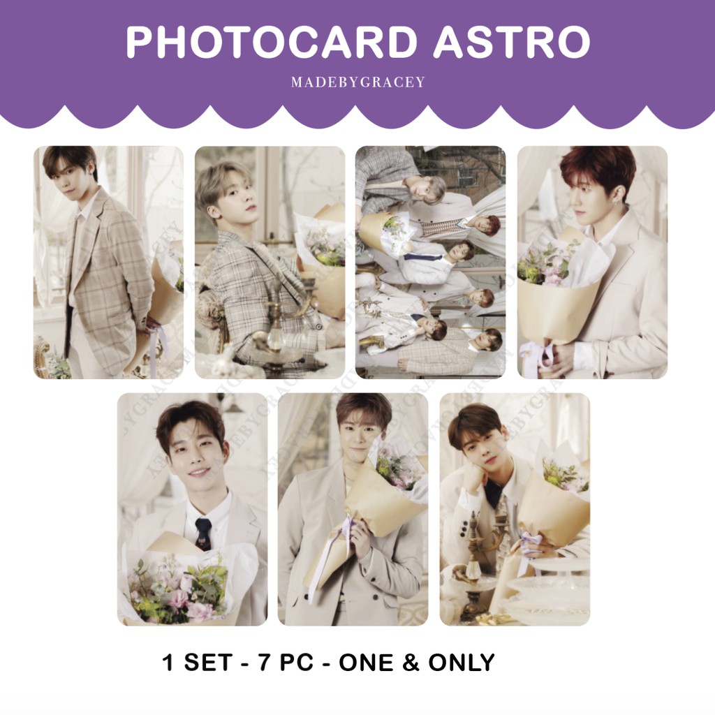 [PO] Photocard ASTRO One & Only Set - 7 PC