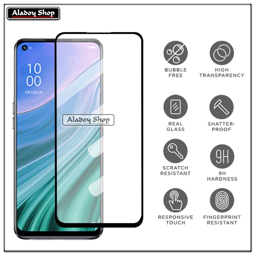 PAKET 2 IN 1 Tempered Glass Layar Oppo A55 5G + Tempered Glass Camera