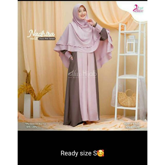 Gamis syar'i Nadhira AlwaHijab