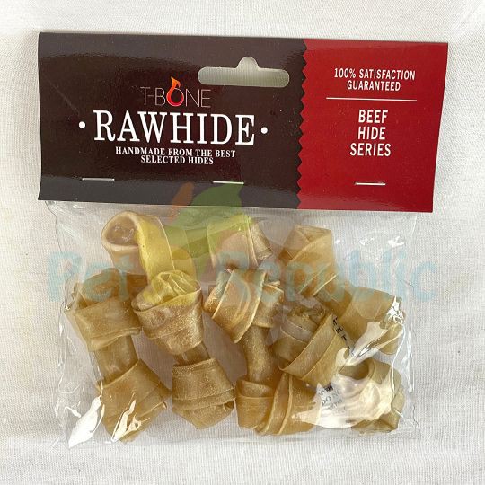 

TBONE TKB3 Snack Dental Anjing Natural Knot Bone 6pcs