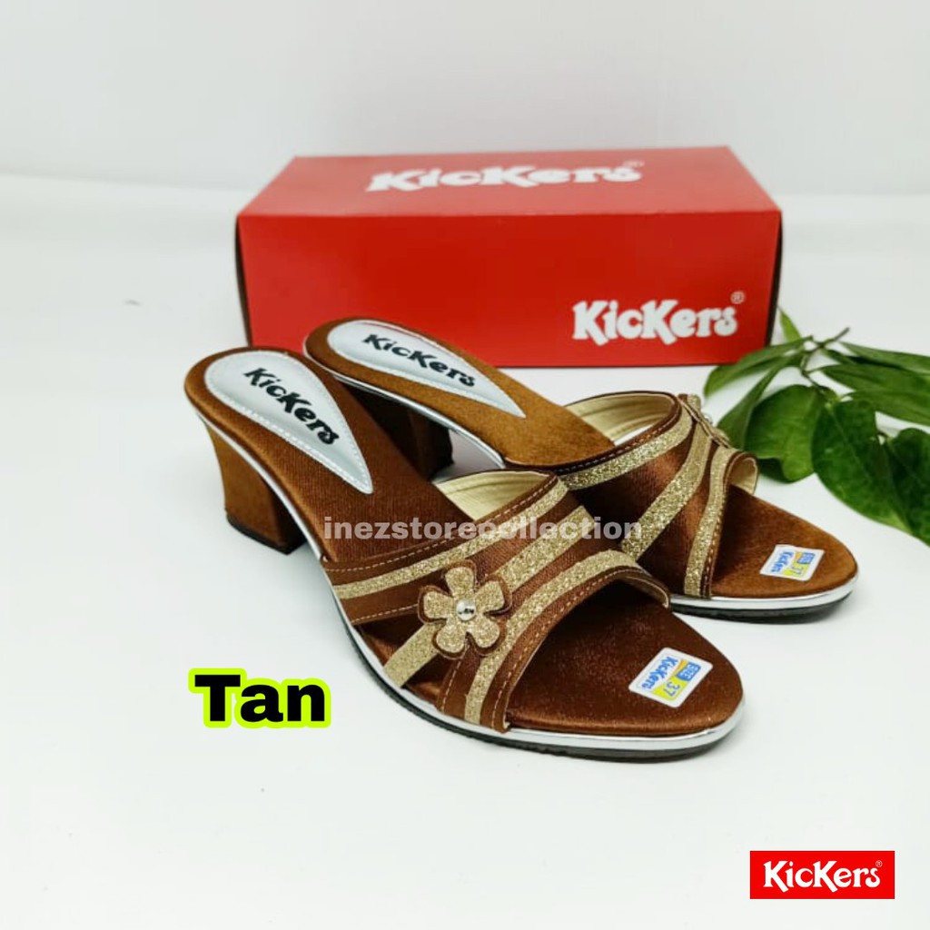 WEDGES SANDAL PESTA WANITA KICKERS BERKUALITAS KODE P1 MURAH