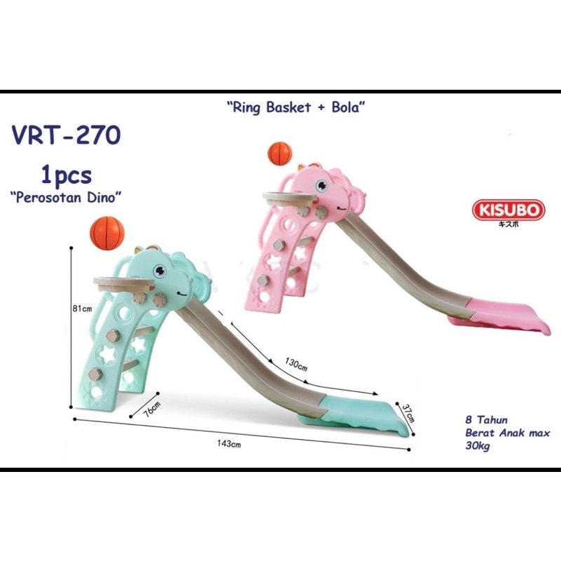 Perosotan Dino Ring Basket + Bola VRT270