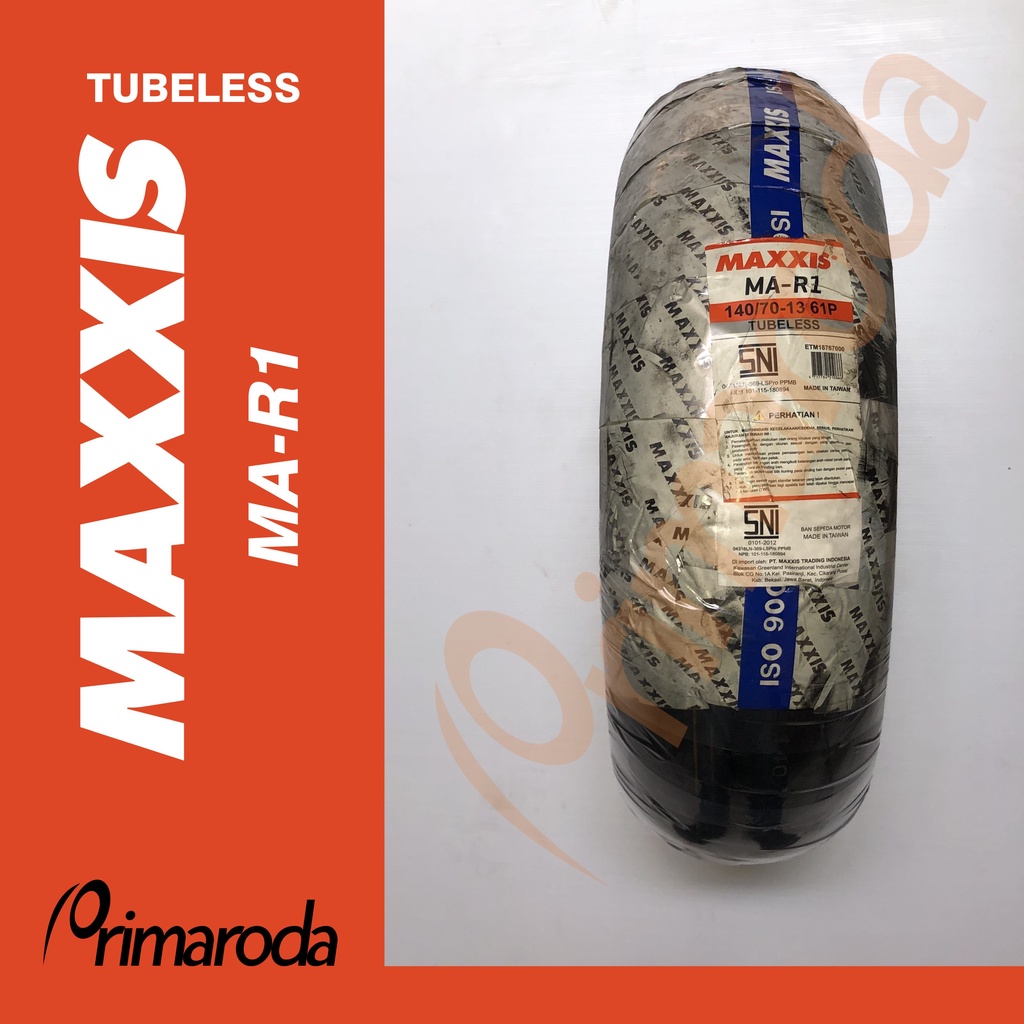 Ban Belakang Racing Yamaha NMAX upgrade Import MAXXIS MA-R1 Tubeless