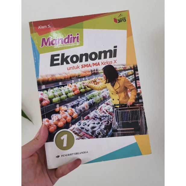 Preloved BUKU MANDIRI EKONOMI SMA/MA KELAS 10 REVISI K13N