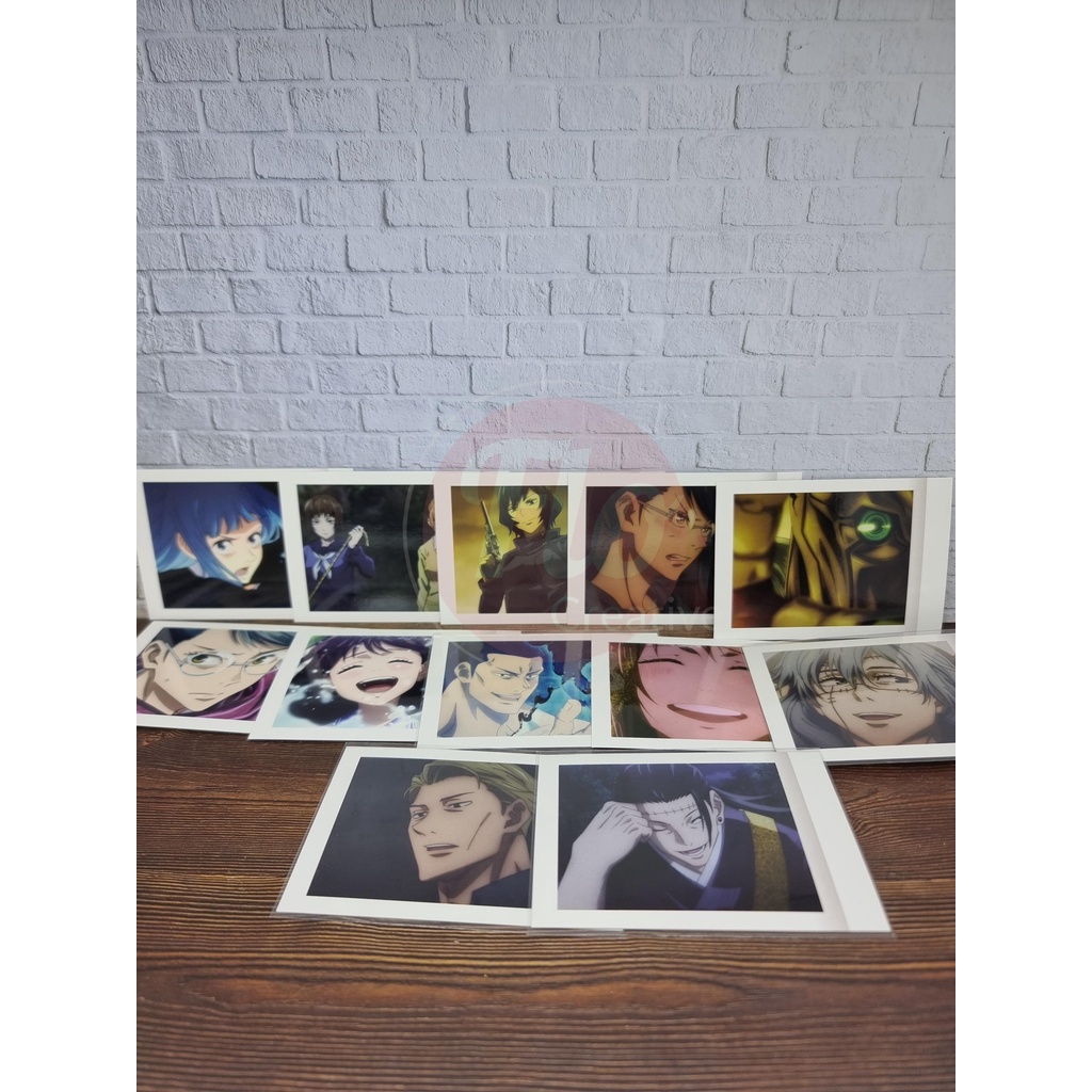 [OFFICIAL MERCHANDISE] Jujutsu Kaisen Pashakore Polaroid Kartu Foto Maki Zenin