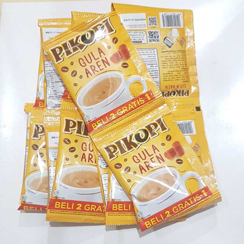 Pikopi Gula Aren ( isi 15 ) / Mix 3 in 1 ( isi 11 )