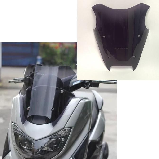 Windshield / Visor / Winsil Model Ocito Sporty Yamaha Nmax - Hitam Logo