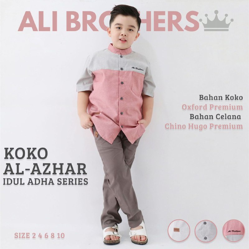 Afsheenastore Setelan Koko Anak Laki Laki  By Ali Brother