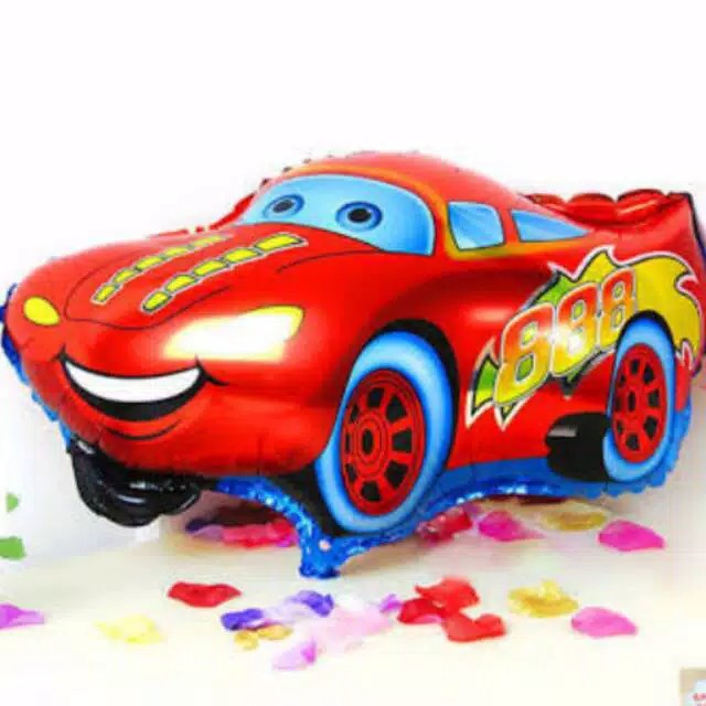 Balon Karakter Cars / Balon Cars  / Foil Cars / Balon Foil Cars / Foil mcqueen