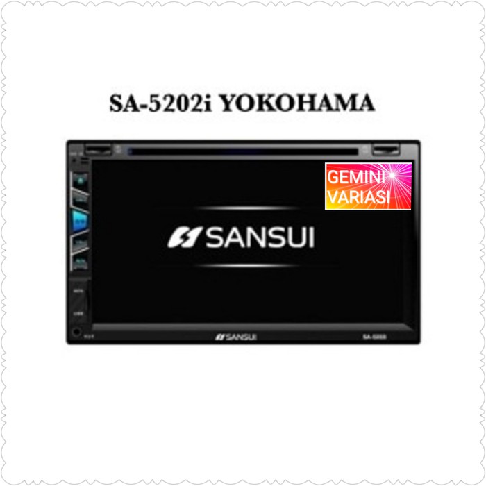 TV MOBIL DOUBLEDIN SANSUI SA-5202I HQ C-48 MOBIL BRV