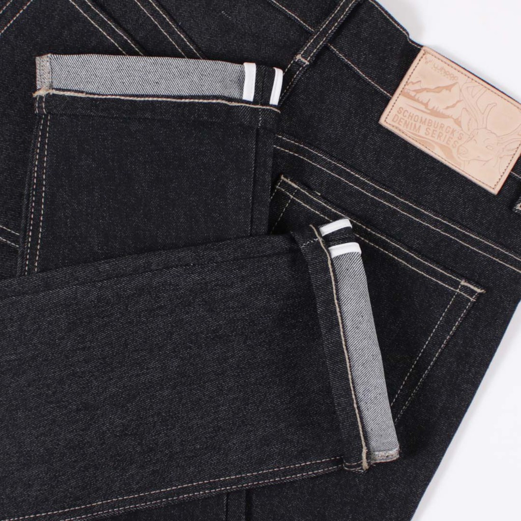 Whoopculture &quot;Schomburgk's&quot; Black Indigo 13.5oz Denim