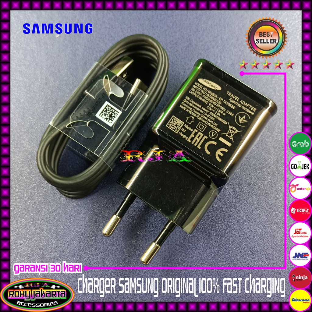 Charger Samsung Galaxy M21 M31 Original 100% fast Charging Type C