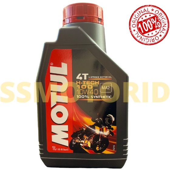 Oli Mesin Motul H-Tech 10W40 Full Synthetic  - Oli Mesin Motor Bebek Sport