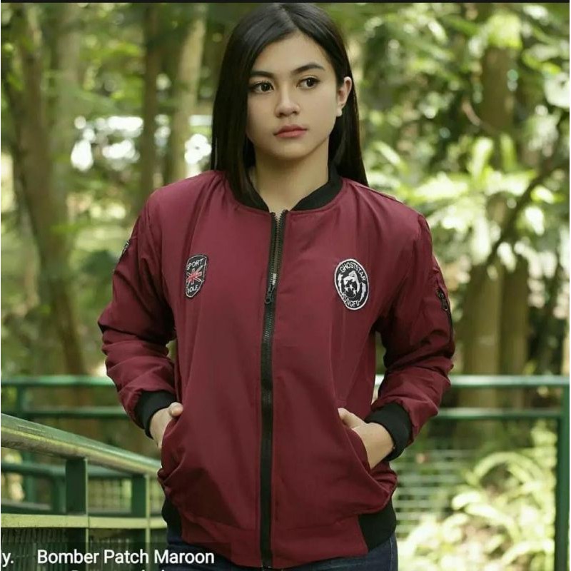 PATCH BOMBER || JAKET BOMBER WANITA #PTB