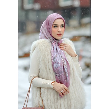 Buttonscarves Disney's Frozen Series Purple Dove [SATIN]