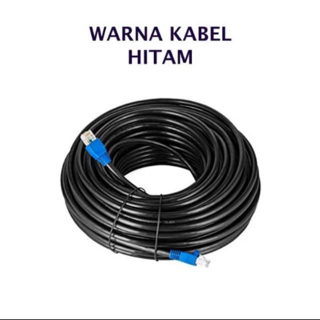 Kabel Lan FTP Cat5e Zimmlink Panjang 30 Meter Siap Pakai