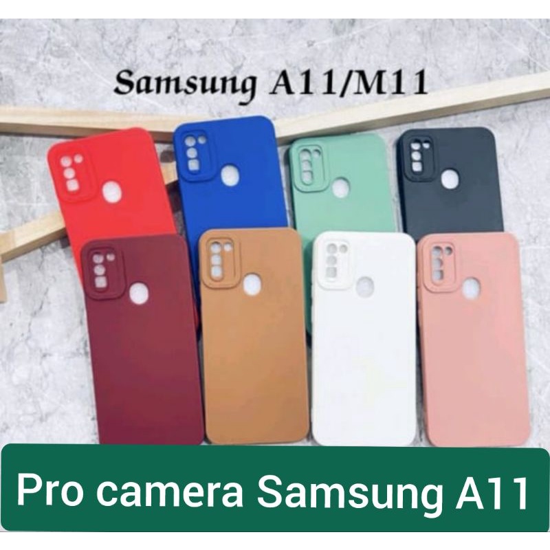 CASE TERBARU MACARON PRO CAMERA TIPE SAMSUNG A11/M11