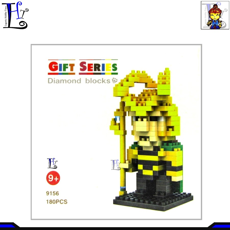 Blocks Nano Diamond Blocks LOZ 9156 Loki (Avengers)[Marvel]