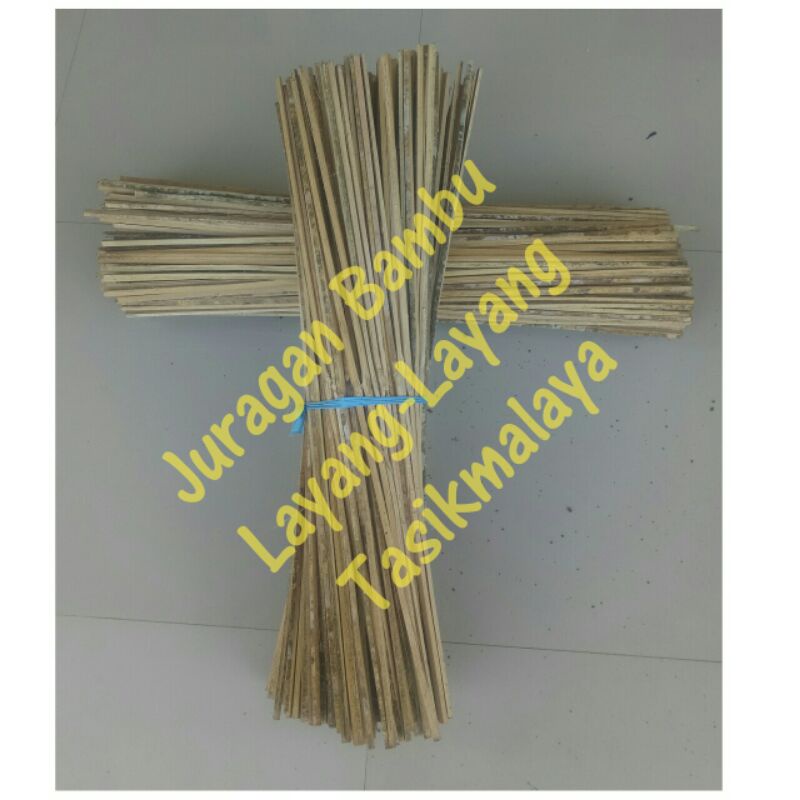 Bambu Layangan Besar Panjang 80 Cm 1 Meter Arku Murah Bebean Petung Naga Keong