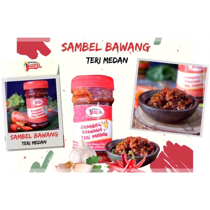 

SAMBAL BAWANG TERI MEDAN - BARU