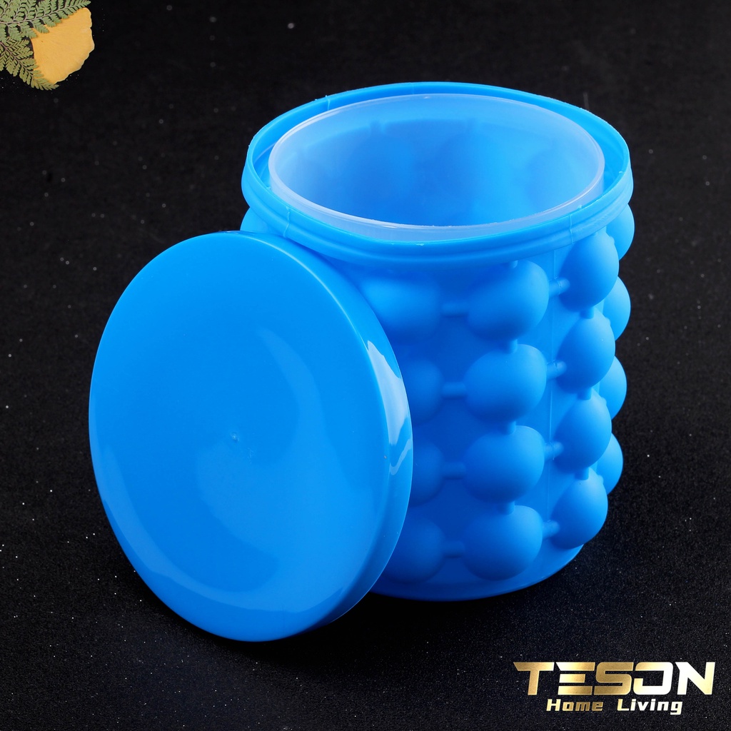 #TERMURAH!!! Cetakan Es Batu Tabung Silikon / Ice Cube Maker Bucket Genie Mold/I ce Cube Maker 3D Silicone Mold Cetak Pencetak