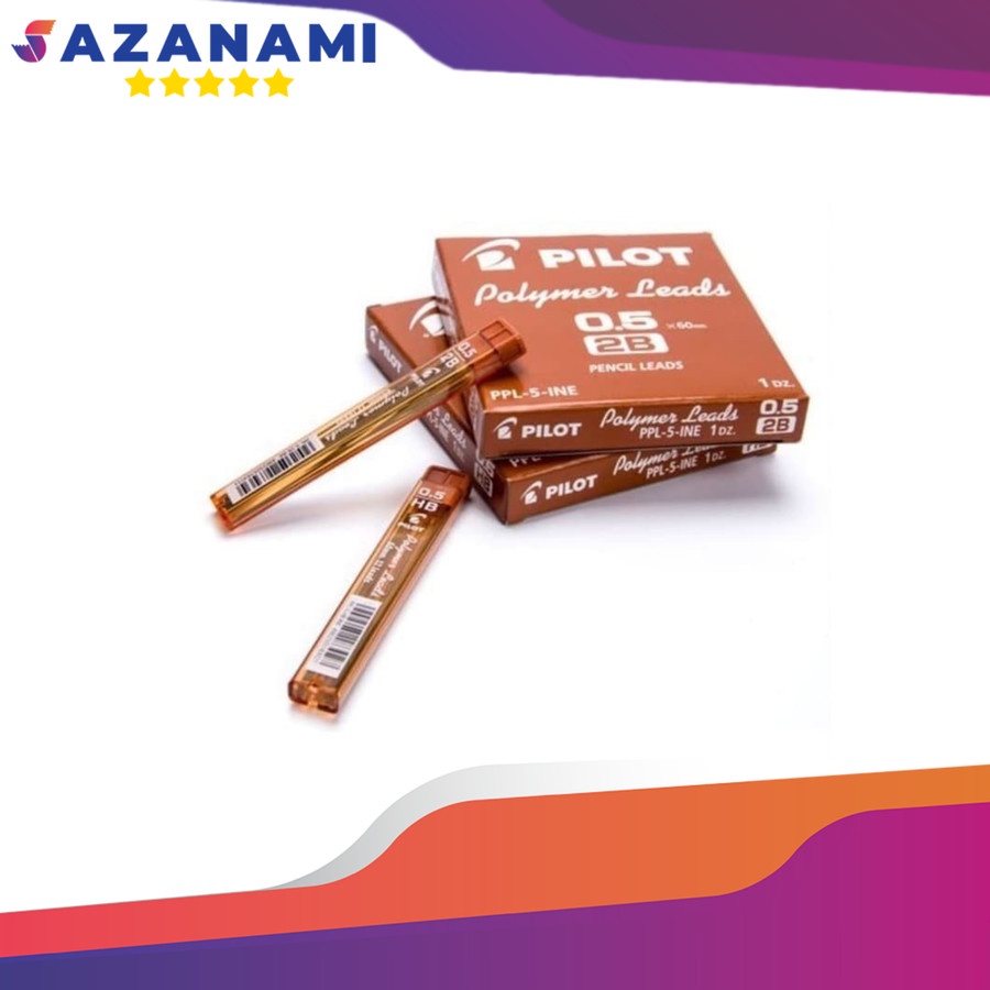 

1 TUBE PILOT ISI PENSIL MEKANIKAL 0.5 2B MECHANICAL PENCIL PILOT ENO