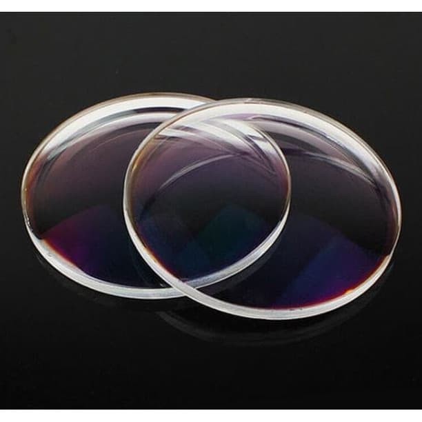 Lensa Kacamata Minus CRMC Plano Normal Hingga Minus 4