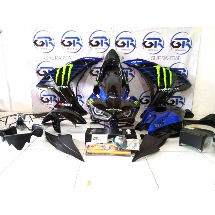 FULL FAIRING R25 UNTUK VIXION OLD R15 BYSON VERZA CB150 CBR150 04