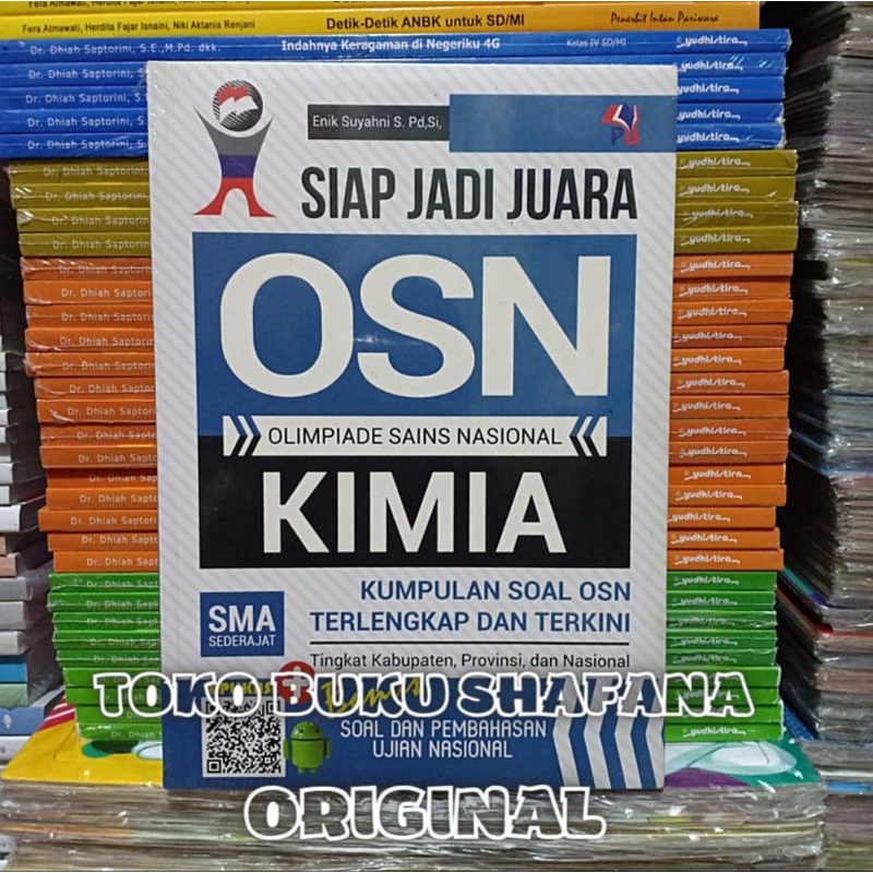 Buku OSN KIMIA SMA : Kumpulan Soal Siap jadi Juara Terlengkap Pustaka Baru Press