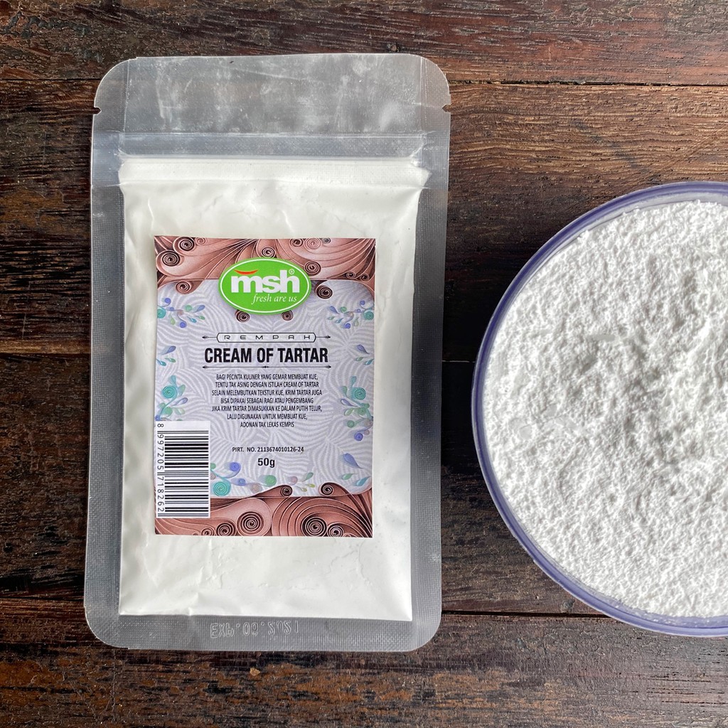 

Premium MSH Cream Of Tartar 50 g