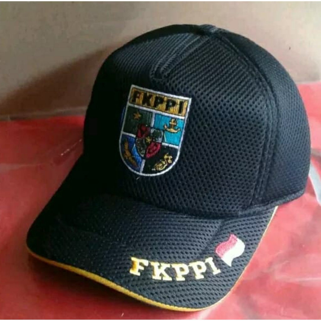 TOPI JALA FKPPI HITAM - TOPI FKPPI JALA HITAM - TOPI HITAM JALA FKPPI