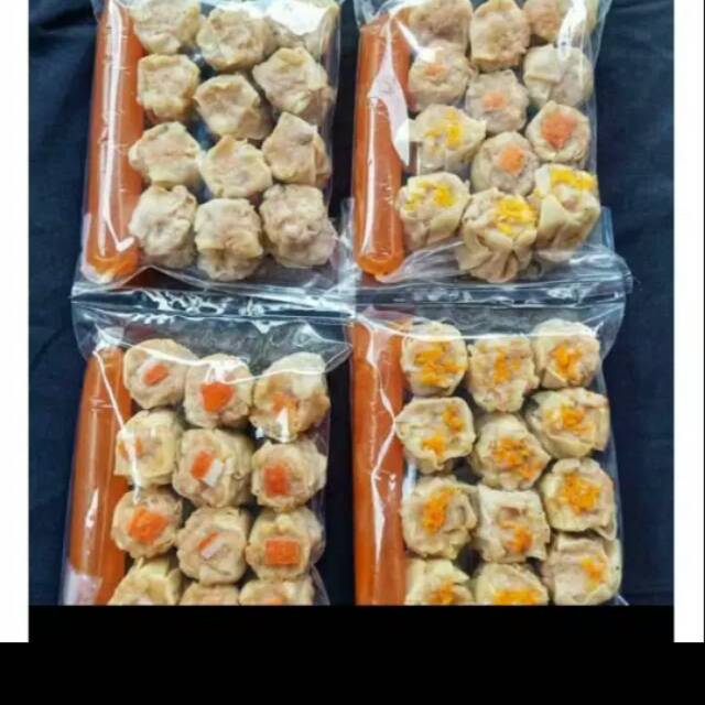 

Dimsum halal isi 12 pcs ada rasa ayam udang kepting mix