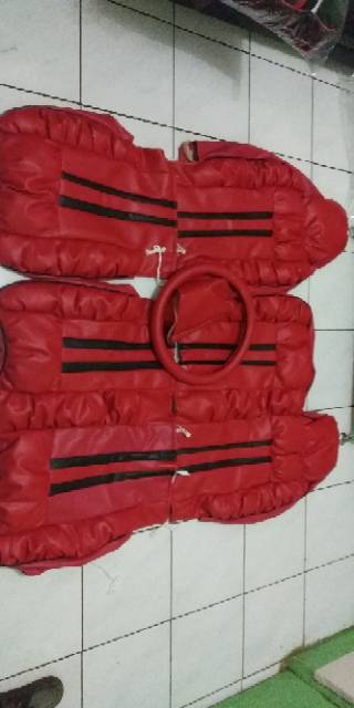 Cover jok , sarung jok mobil canter model sofa