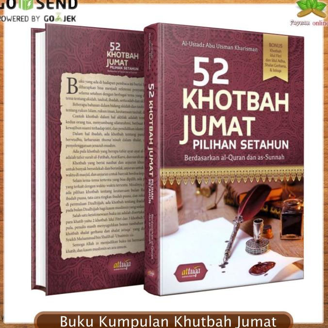

[[COD]] Promo Buku Khotbah Jumat Pilihan Kumpulan Khutbah Jumat Setahun MURAH Kode 259