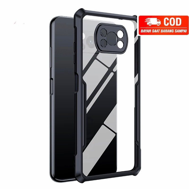 Hardcase Xiaomi Poco X3 Xiaomi Poco X3 NFC Xiaomi Poco X3 Pro Shockproof Transparant Protect Camera 