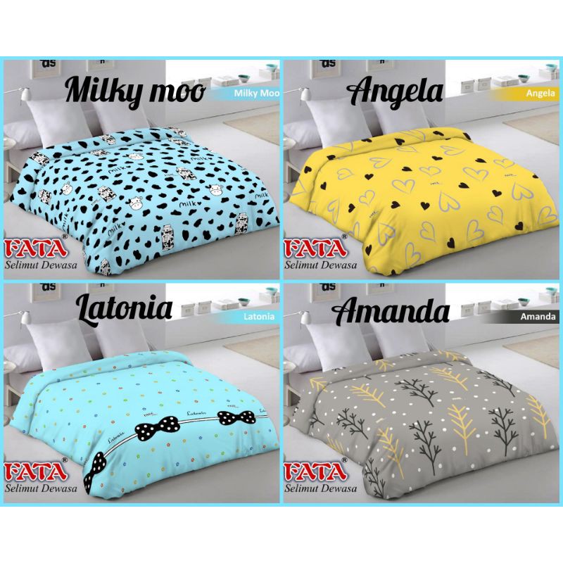 SELIMUT BULU HALUS ( FATA ) SELIMUT DEWASA SIZE JUMBO UKURAN 200X200 CM-3