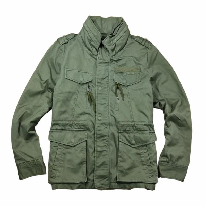 Jaket Parka Ad Hoc M-65 / Parka Military Army Buckaroo Original Preloved