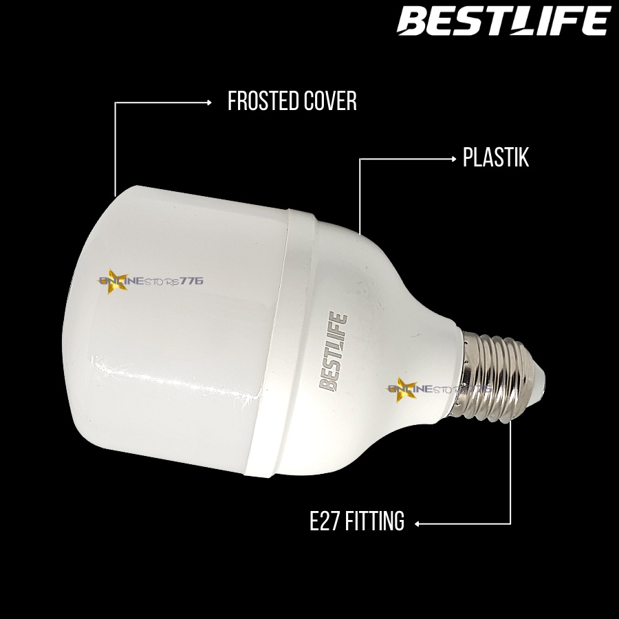 BOHLAM LED BESTLIFE 15WATT / LAMPU LED BESTLIFE TBULB CAPSULE 15W / BOHLAM LAMPU LED 15W / CAHAYA PUTIH / GARANSI 1 TAHUN